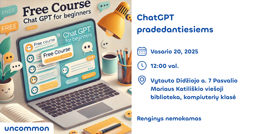 PASVALYS | ChatGPT pradedantiesiems