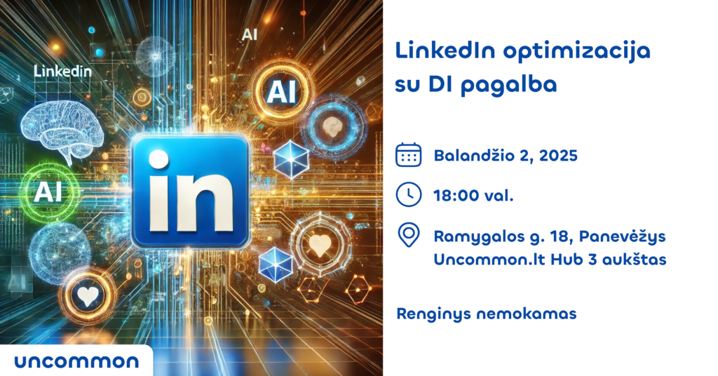 PANEVĖŽYS | LinkedIn optimizacija su DI pagalba