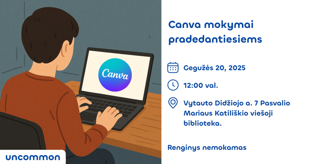 PASVALYS | Canva mokymai pradedantiesiems